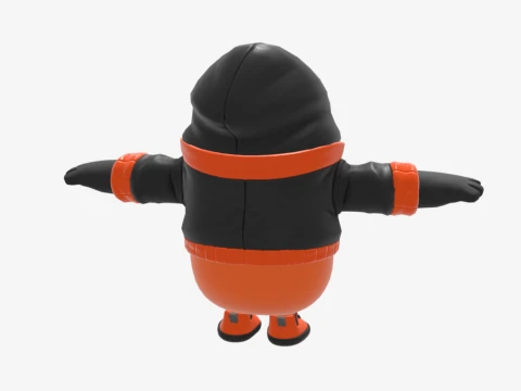 Absenz Fall Guy - Fortnite 3D Model