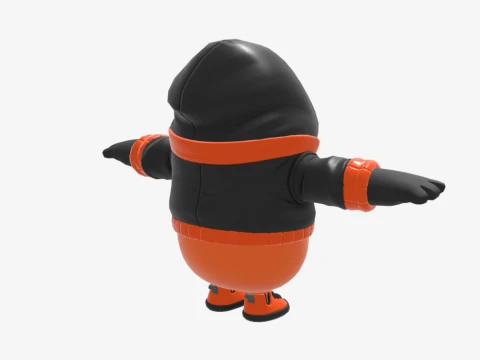 Absenz Fall Guy - Fortnite 3D Model