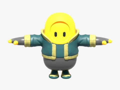 Stormfarer Fall Guy - Fortnite 3D Model