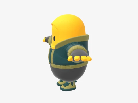 Stormfarer Fall Guy - Fortnite 3D Model