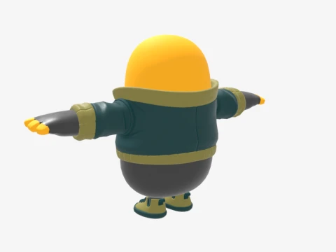 Stormfarer Fall Guy - Fortnite 3D Model