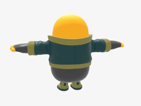 Stormfarer Fall Guy - Fortnite 3D Model