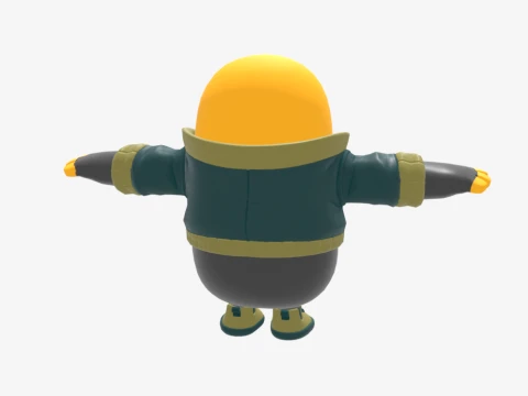 Stormfarer Fall Guy - Fortnite 3D Model