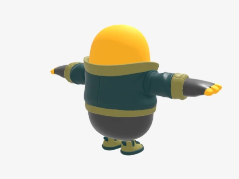 Stormfarer Fall Guy - Fortnite 3D Model