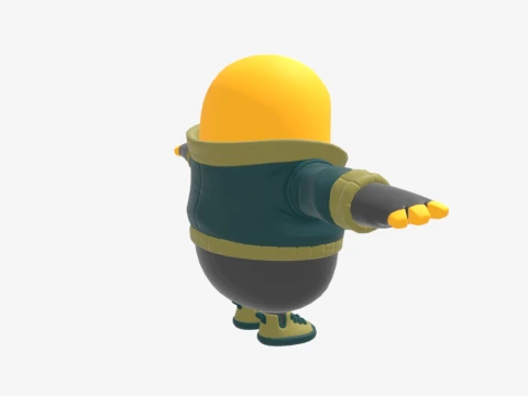 Stormfarer Fall Guy - Fortnite 3D Model
