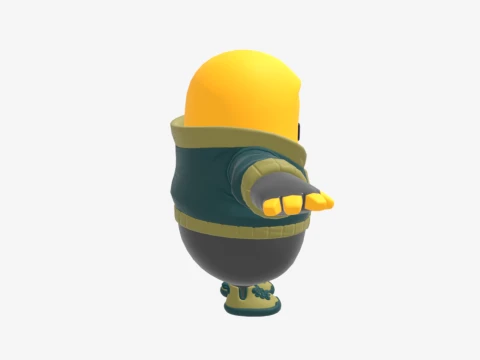 Stormfarer Fall Guy - Fortnite 3D Model