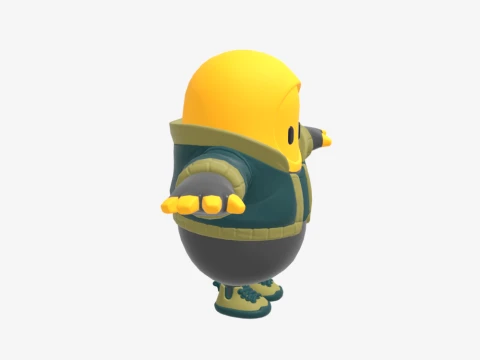 Stormfarer Fall Guy - Fortnite 3D Model