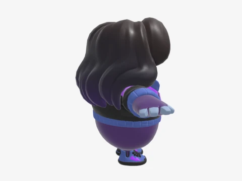 Dark Ruby Fall Guy - Fortnite 3D Model