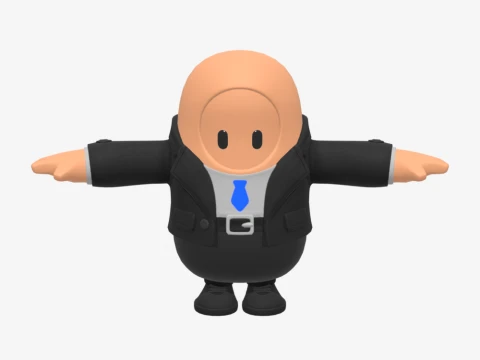 Diamond Hanz Fall Guy - Fortnite 3D Model