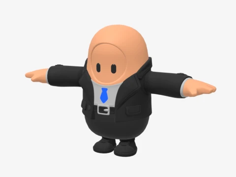 Diamond Hanz Fall Guy - Fortnite 3D Model