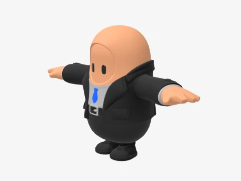 Diamond Hanz Fall Guy - Fortnite 3D Model