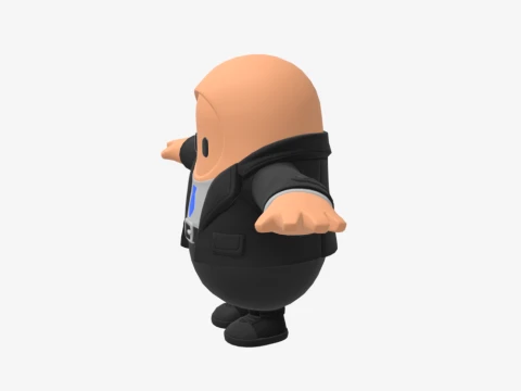 Diamond Hanz Fall Guy - Fortnite 3D Model