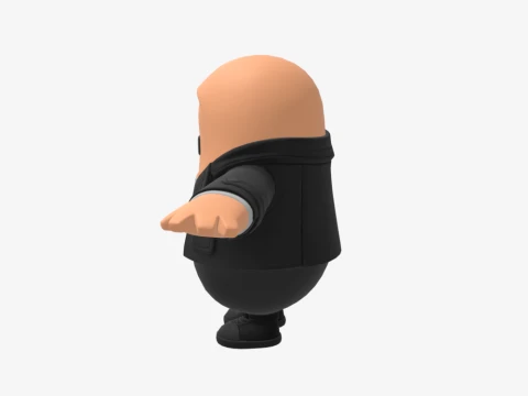 Diamond Hanz Fall Guy - Fortnite 3D Model