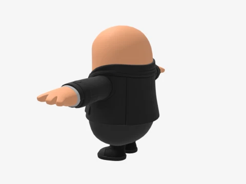 Diamond Hanz Fall Guy - Fortnite 3D Model