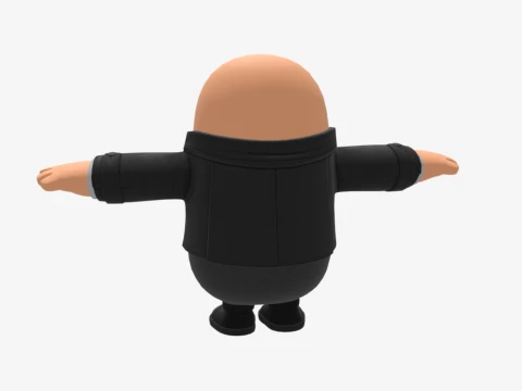 Diamond Hanz Fall Guy - Fortnite 3D Model