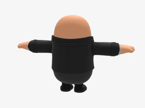 Diamond Hanz Fall Guy - Fortnite 3D Model