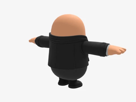 Diamond Hanz Fall Guy - Fortnite 3D Model