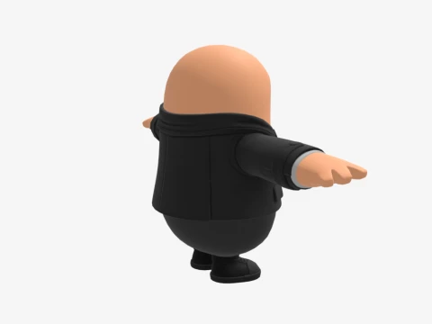 Diamond Hanz Fall Guy - Fortnite 3D Model
