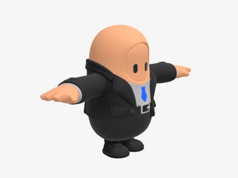 Diamond Hanz Fall Guy - Fortnite 3D Model