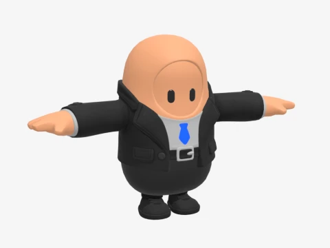 Diamond Hanz Fall Guy - Fortnite 3D Model