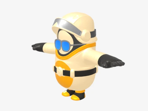 Venturion Fall Guy - Fortnite 3D Model