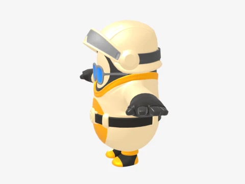 Venturion Fall Guy - Fortnite 3D Model
