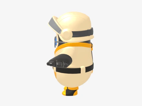 Venturion Fall Guy - Fortnite 3D Model