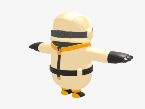 Venturion Fall Guy - Fortnite 3D Model