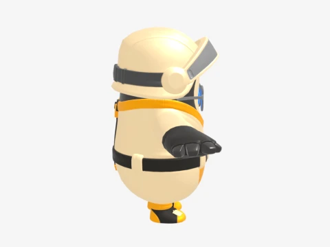 Venturion Fall Guy - Fortnite 3D Model