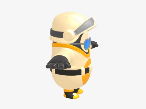 Venturion Fall Guy - Fortnite 3D Model