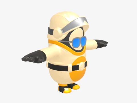 Venturion Fall Guy - Fortnite 3D Model