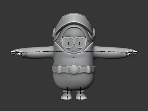 Venturion Fall Guy - Fortnite 3D Model