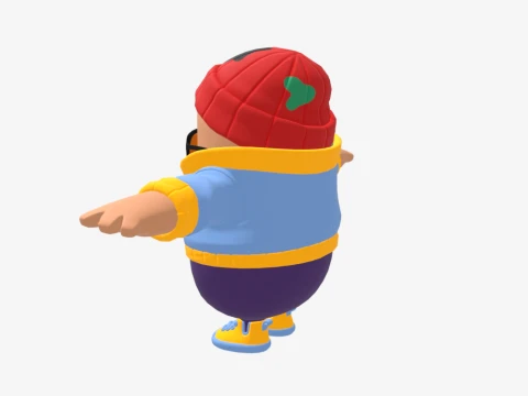 Aubrey Fall Guy - Fortnite 3D Model