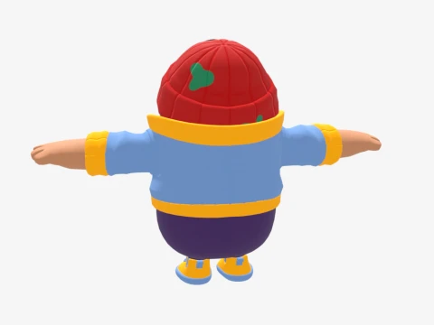 Aubrey Fall Guy - Fortnite 3D Model