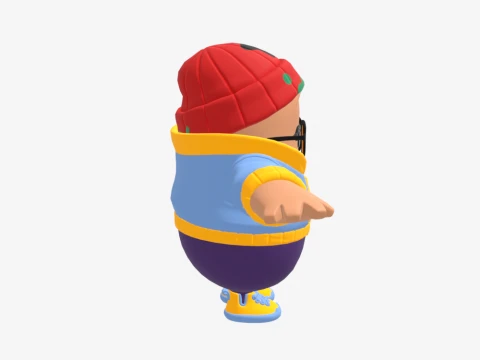 Aubrey Fall Guy - Fortnite 3D Model