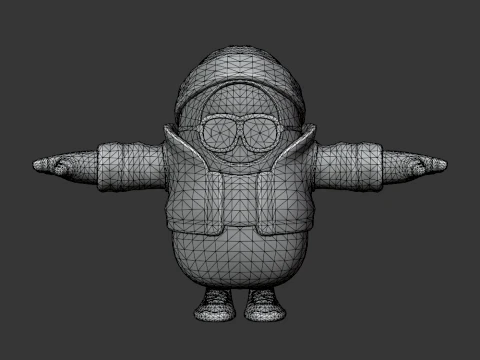 Aubrey Fall Guy - Fortnite 3D Model