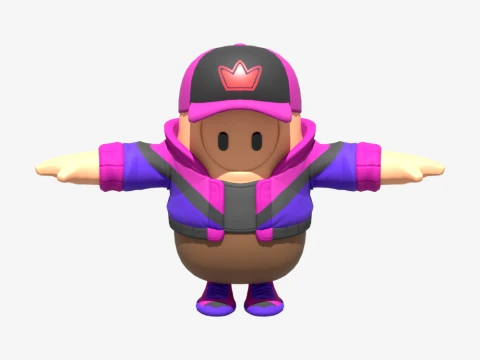 Asmodeus Fall Guy - Fortnite 3D Model