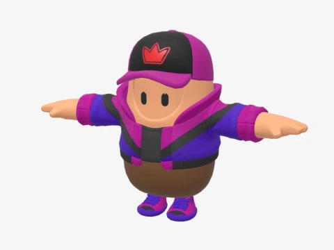 Asmodeus Fall Guy - Fortnite 3D Model