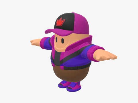 Asmodeus Fall Guy - Fortnite 3D Model