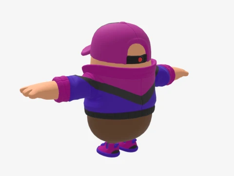 Asmodeus Fall Guy - Fortnite 3D Model