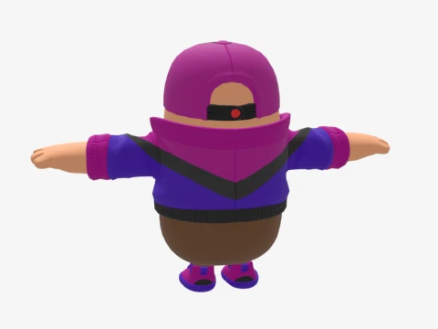 Asmodeus Fall Guy - Fortnite 3D Model