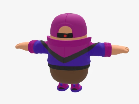 Asmodeus Fall Guy - Fortnite 3D Model