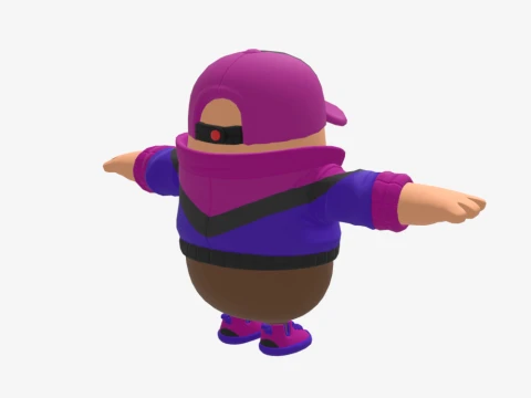 Asmodeus Fall Guy - Fortnite 3D Model