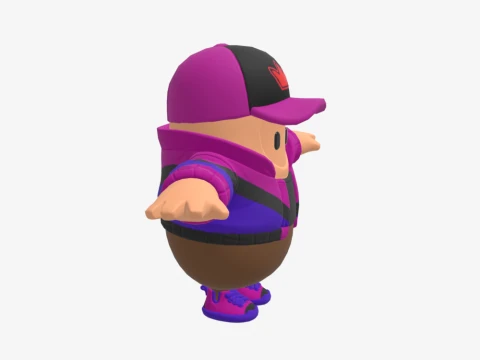 Asmodeus Fall Guy - Fortnite 3D Model