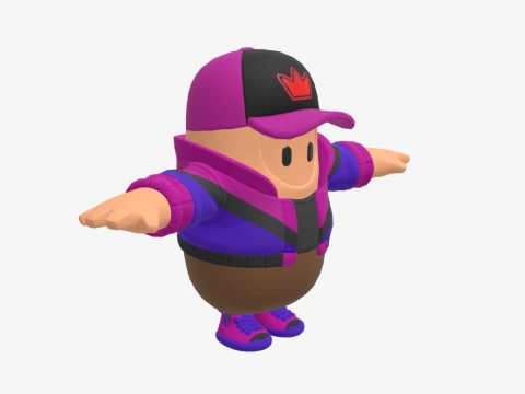 Asmodeus Fall Guy - Fortnite 3D Model