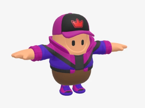 Asmodeus Fall Guy - Fortnite 3D Model