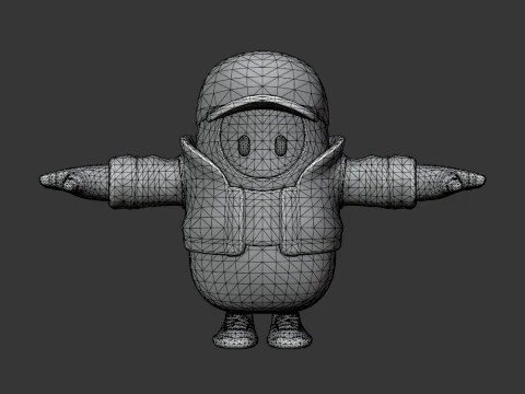 Asmodeus Fall Guy - Fortnite 3D Model