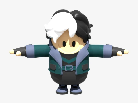 Montague Fall Guy - Fortnite 3D Model