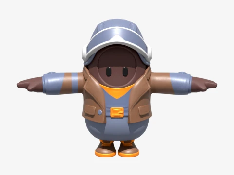 Maximilian Fall Guy - Fortnite 3D Model