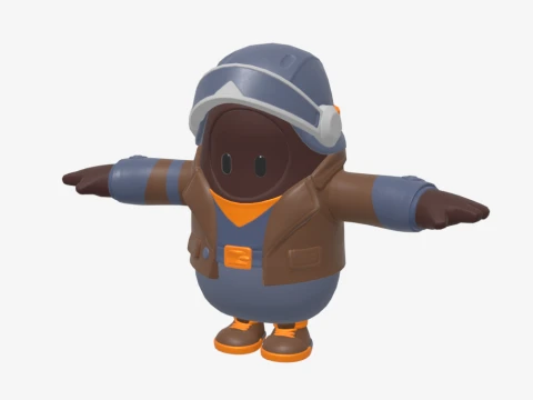 Maximilian Fall Guy - Fortnite 3D Model
